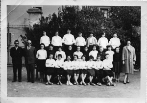 Condove - Anno scolastico 1959/60 - I Avviamento industriale femminile
