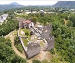 Anno 2014 - Il Castrum Capriarum dopo i lavori di scavo all'interno delle mura