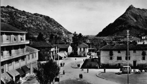 Condove - anno 1959 - La piazza