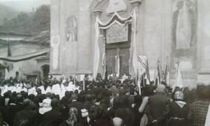 Villa di Mocchie - Anno 1924 - Ingresso nuovo parroco Don Umberto Bonaudo