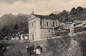 Villa di Mocchie - Anno 1902 - La Chiesa parrocchiale