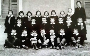 Scuola elementare di Caprie - Anno scolastico 1957/58 - classe III