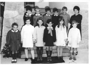 Scuola elementare di Caprie - Anno scolastico 1970/71 - Classe III