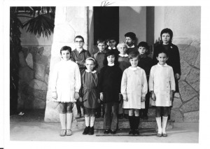 Scuola elementare di Caprie - Anno scolastico 1971/72 - Classe IV