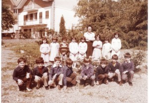 Scuola elementare di Condove - Anno scolastico 1976/77 - classe I