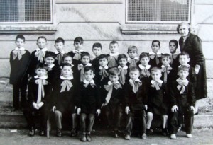 Scuola elementare di Condove - Anno scolastico 1957/58 - Classe II