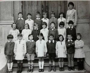 Scuola elementare di Condove - Anno scolastico 1971/72 - classe Ia