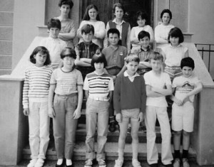 Scuola elementare di Condove - Anno scolastico 1984/85 - Classe Va