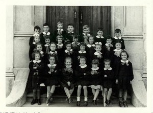 Scuola elementare di Condove - Anno scolastico 1955/56 - classe II