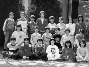 Scuola elementare Condove - Anno scolastico 1986/87 - classe IV A