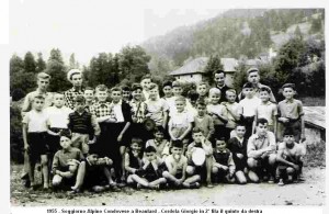 1955 - Soggiorno a Beaulard