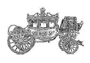 La carrozza reale nel 1817