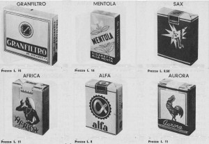 sigarette anni50